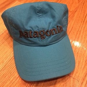 Teal Blue Patagonia Hat